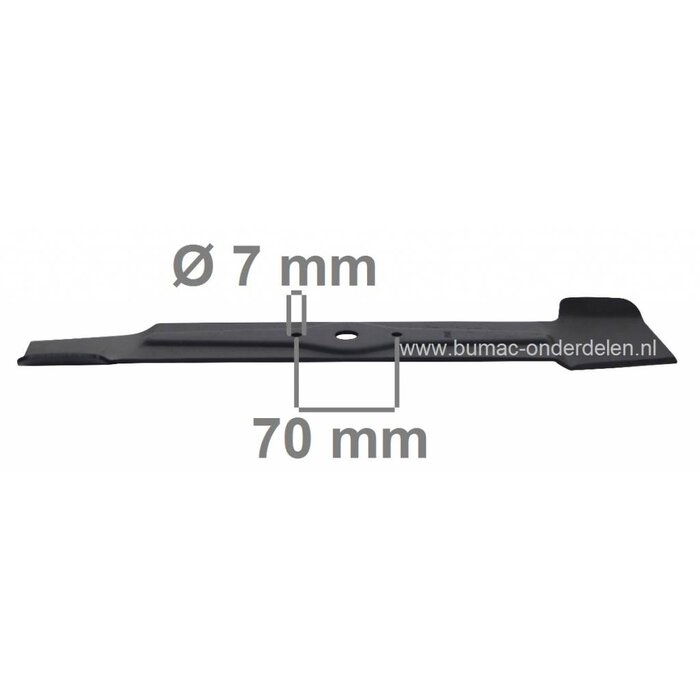 Maaimes onderdeel 45,5 cm voor Mountfield M3 M4 Major Empress Mirage Gaby en Granja loopmaaiers