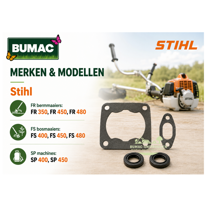 Pakkingset motoronderdeel voor Stihl FR350, FS400, FS450, FS480 en SP450