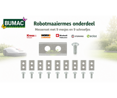 Robotmaaiermes onderdeel Kress Worx Einhell
