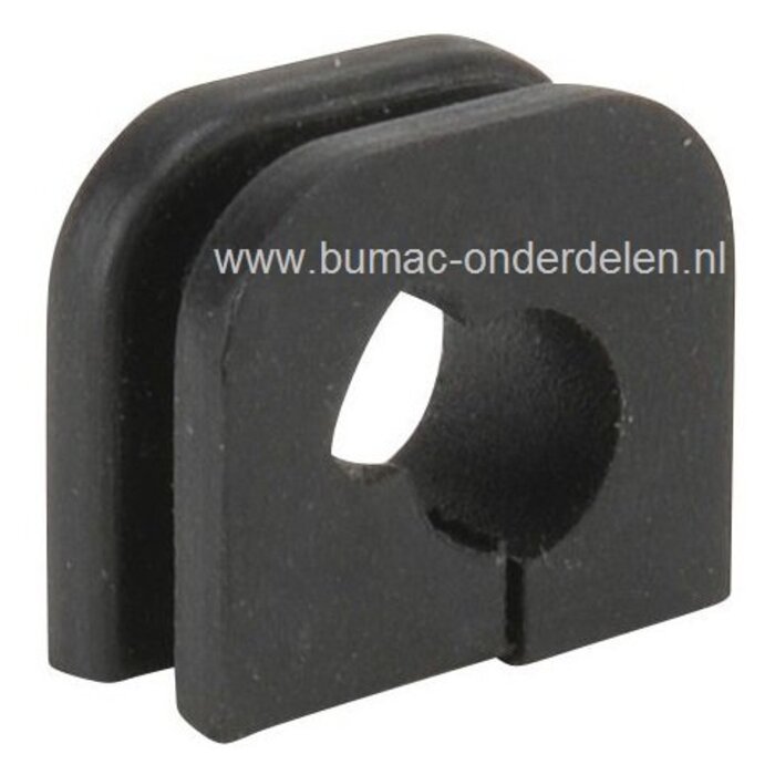 Doorvoerrubber voor Bougiekabel CASTELGARDEN - STIGA - ALPINA - MOUNTFIELD Bosmaaiers - Strimmers - Bermmaaiers XB26J - XB34 - XBL260H - XR26 - BJ325 - BJ335 - BJ345 - MBCP254 - MBL260H, Klem voor Bescherming Bougie Kabels