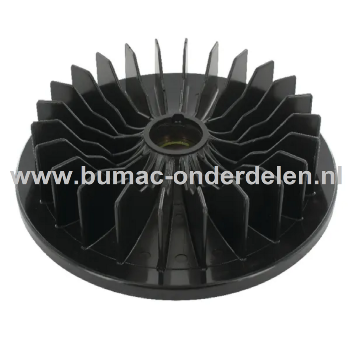 Ventilator-meshouder / waaier onderdeel 255 mm met 27/32 mm opname voor Sabo 52-serie en John Deere C52-serie