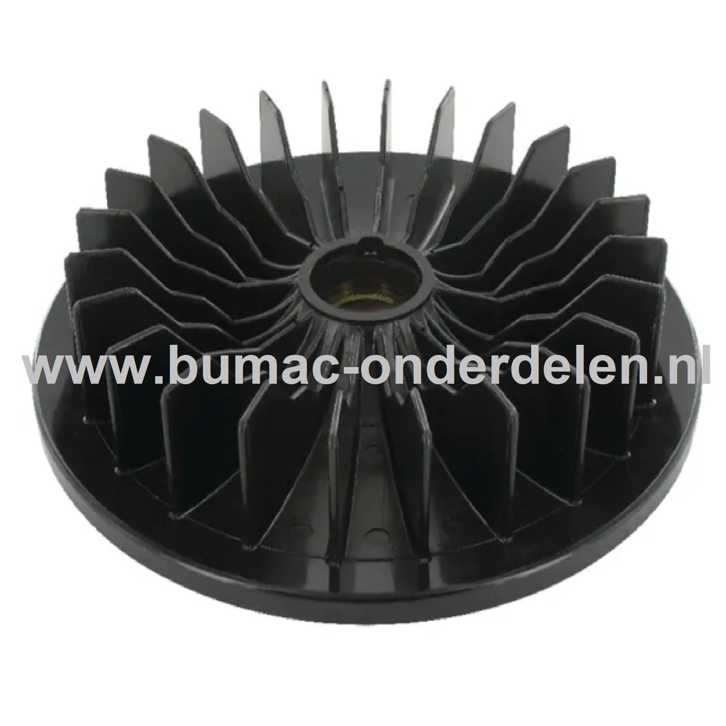 Ventilator-meshouder / waaier onderdeel 255 mm met 27/32 mm opname voor Sabo 52-serie en John Deere C52-serie