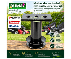 Meshouder onderdeel dubbele riemschijf Murray 22,2 mm