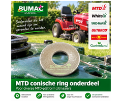 MTD conische ring onderdeel voor White en Yard-Man