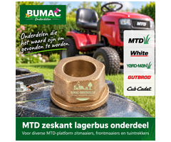 MTD bronzen zeskant lagerbus onderdeel rijaandrijving 19 x 35 x 19 mm