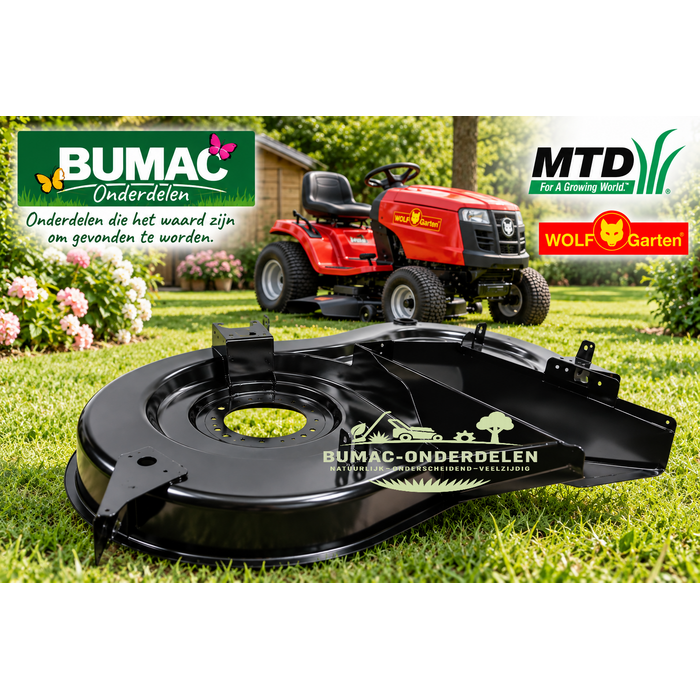MTD maaidek onderdeel 92 cm / 36 inch achteruitworp voor WOLF-Garten, MTD en Cub Cadet zitmaaiers