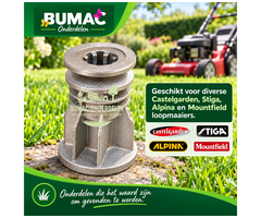 Meshouder onderdeel Castelgarden PA504 22,2 mm