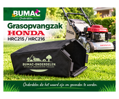 Grasopvangzak onderdeel Honda HRC215 / HRC216