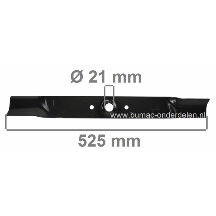 Professioneel High Lift maaimes onderdeel Honda 21 inch ca. 525 mm
