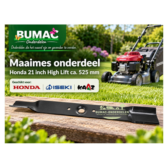 Professioneel High Lift maaimes onderdeel Honda 21 inch ca. 525 mm