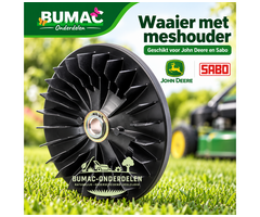 Waaier met meshouder onderdeel John Deere Sabo 22,2 mm