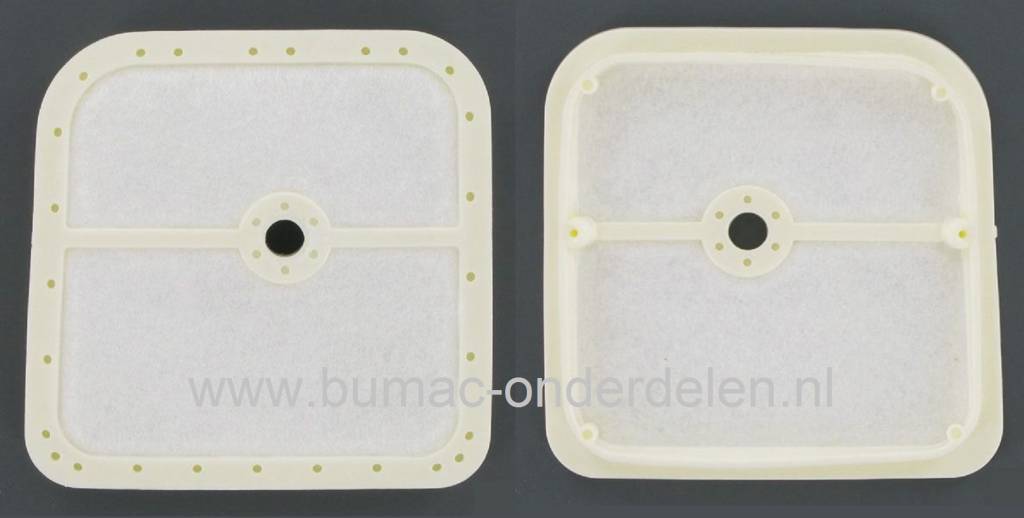 Luchtfilter ECHO SRM2400 - SRM2601 - SRM3110 - SRM3400 - SRM3800 - SRM3100 - PB2400 - PE2400 - PB24LM - SHC2400 Heggenschaar, Bladblazer, Bosmaaier, Strimmer, Stokzaag, Lucht Filters voor Echo en Shindaiwa onderdeel