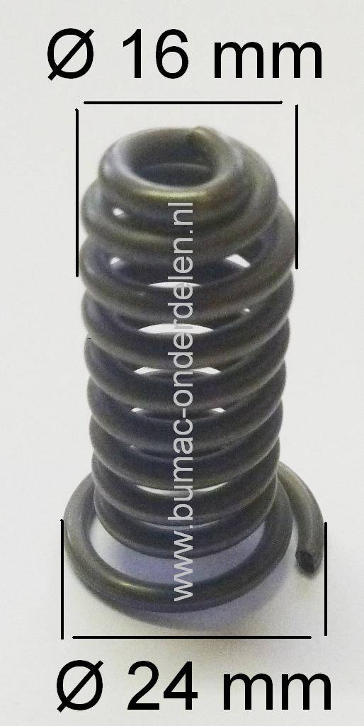 Trillingdemper voor 33, 36, 40, 45, 49, 2041, 2045, 2050, 400, 500 Motozaag, Kettingzaag, Vibratiedemper, Ophangrubber, Trillingsdemper, Anti Vibratierubber, Husqvarna, Jonsered, Partner, onderdeel