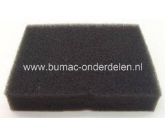 Luchtfilter Schuim voor EFCO 8300 - 8355 - 8400 - 8405 Bosmaaier - Trimmer - Strimmer - Bermmaaier, Schuimfilters voor Efco