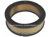 Luchtfilter KOHLER K241 - K301 - K321 - M8 en TECUMSEH OH120 - OH160 - HH100 - HH120 Motoren met een Horizontale Krukas en 8 tot 16 PK op Zitmaaier, Frontmaaier, Tuintrekker van Tecumseh, Cub Cadet, Gravely, John Deere, Onan