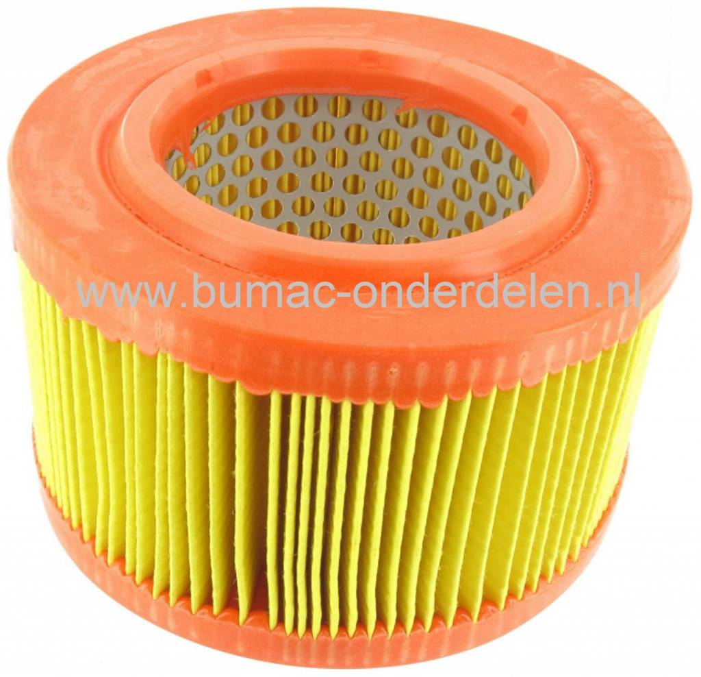 Luchtfilter voor Hatz 1D41 en 1D50 Motoren met een Horizontale Krukas op Trilplaat, Generator, Aggregaat, Frees, Waterpomp