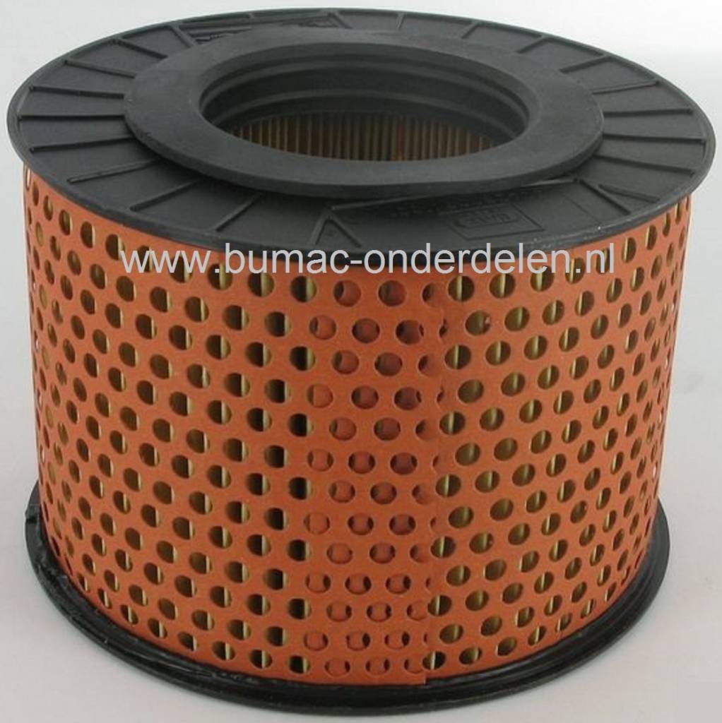 Luchtfilter voor Hatz 1B20 - 1B27 - 1B30 - 1B20V - 1B30V Motoren met een Horizontale Krukas op Aggregaat, Generator, Trilplaat, Tuinfrees, Waterpomp