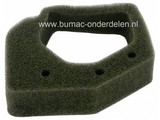 Luchtfilter voor HONDA GX25 en GX35 Motoren op Bosmaaier - Bermmaaier - Strimmer, Lucht Filters van Schuim, Spons