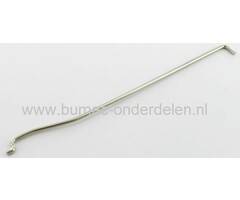 Regulateurstang voor Honda GX110 en GX120 Motor op Trilplaat, Waterpomp. Aggregaat, Kooimaaier, Houtversnipperaar, Generator, Kloofmachine