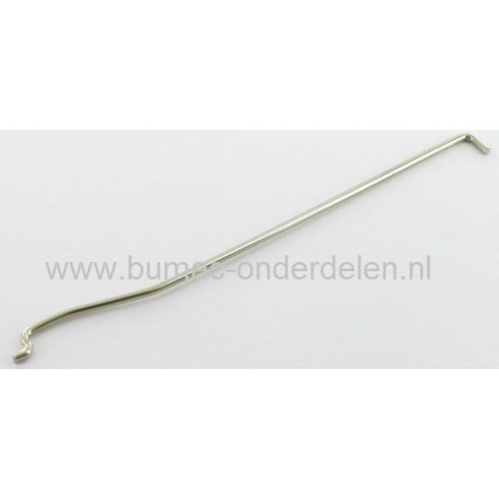 Regulateurstang voor de Honda GX110 en GX120 Motor op Trilplaat, Waterpomp. Aggregaat, Kooimaaier, Houtversnipperaar, Generator, Kloofmachine