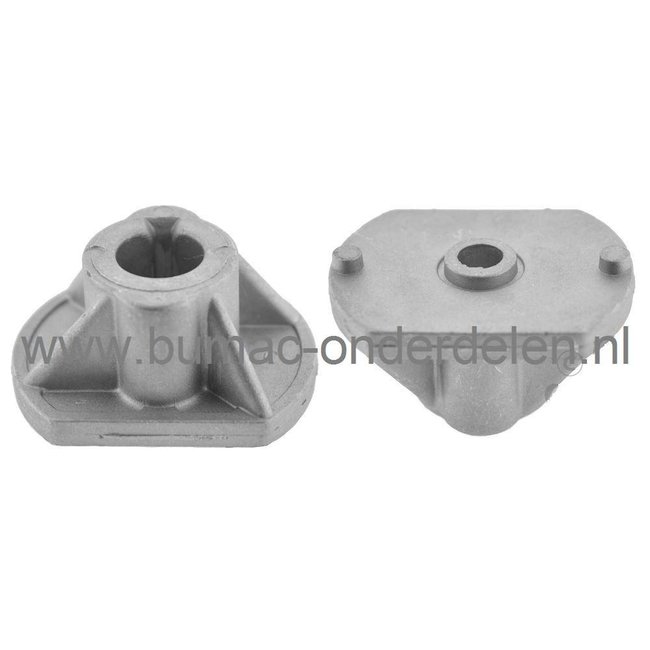 Meshouder voor 72 - 84 - 92 - 98 - 102 - 108 en 122 Cm Maaidek Zitmaaier Castel Garden, Stiga, Honda, Viking , Mountfield, Dino, Motec, Sabre, en John Deere Zitmaaier Meshouder Asgat Ø 20 mm voor F72, XDC135HD, XDC140HD, XDC140, PDC140, MP84, Range 84, TC