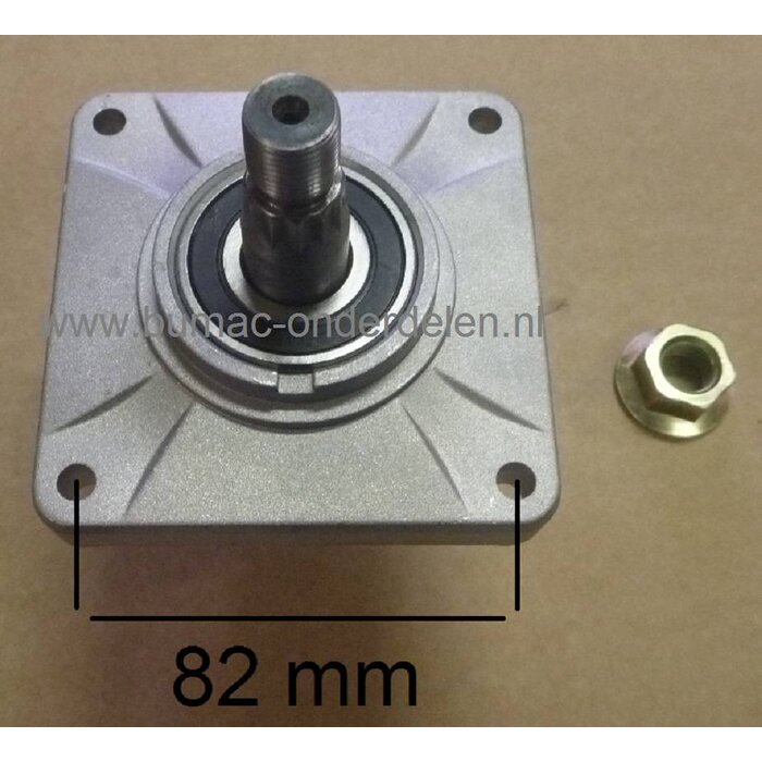 Linker Mesas met Lagerhuis en lagers Compleet voor MTD - Yardman - Wolf - Cub Cadet - White en Bolens Zitmaaier