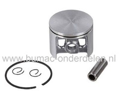 Zuiger Compleet - Husqvarna 268, 272 en 272K Kettingzaag - Motorslijper - Doorslijper, Complete Zuigers met Veer, Pistonpen en Borgringen voor Husqvarna - Jonsered - Partner Kettingzagen - Motorzagen - Bandenzaag - Doorslijpmachine