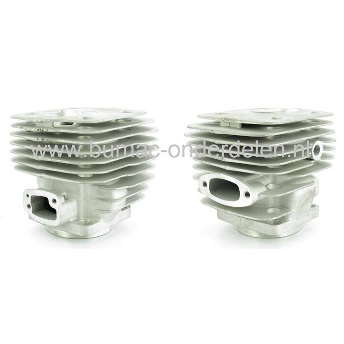 Cilinder Compleet HUSQVARNA Kettingzaag 181 - 281 - 282, Cylinder met Zuiger, Zuigerveer, Pistonpen en Borgringen voor Kettingzagen, Motorzagen van Husqvarna - Partner - Jonsered - Mc Culloch