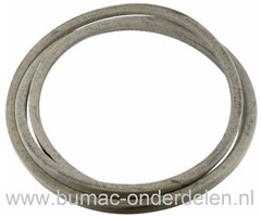 V snaar Maaidek voor MTD - Cub Cadet - Wolf - Yardman, Aandrijfriem voor de Messen bij Zitmaaiers - Frontmaaier - Tuintrekkers met 92 Cm Maaibreedte - Opvang, R125-92 (2006 - 2007)