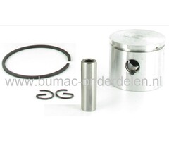 Zuiger Set Husqvarna - Partner - Jonsered - Mc Culloch Kettingzaag Modellen 335 - 351 - 370 - 390 - 420 - 435 - 440 - 2075 - 2150 - 2250, Complete Zuigers met Veer, Zuigerpen en Borgringen voor Kettingzaag - Motorzaag