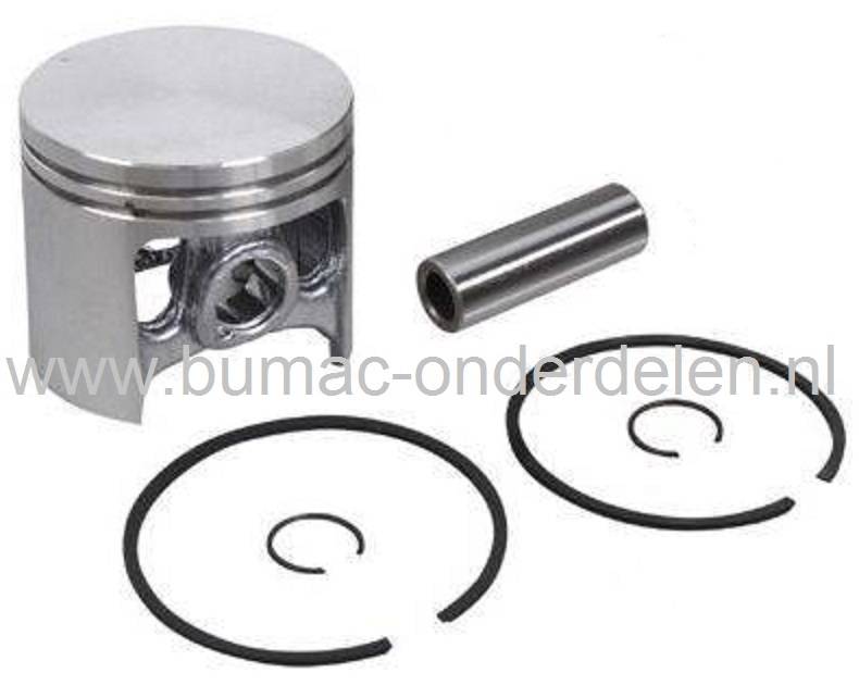 Zuiger Compleet voor Stihl MS341 en MS361 Kettingzaag, Complete Zuigerset met Veren, Pistonpen en Borgringen voor Stihl Kettingzagen - Motorzagen onderdeel