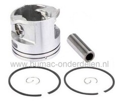 Zuiger voor STIHL MS441 Kettingzaag, Complete Zuigerset met Zuiger Veren, Pistonpen en Borgclips voor Kettingzagen, Motorzagen van Stihl, MS 441, MS441C