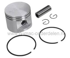 Zuigerset Stihl FR350 - FR450 - FR480 - FS400 - FS450 - FS480 - SP400 - SP450 - SP451 - SP481, STIHL Zuiger Compleet met Veren, Pistonpen en Borgclips voor Ruggedragen Bosmaaier - Strimmer - Trimmer - Multitool, onderdelen