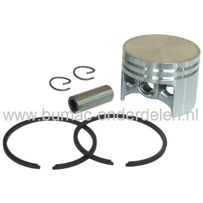 Stihl Zuigerset voor 020 - 020T - MS200 en MS200T Kettingzaag, Zuiger Compleet met Zuigerveren, Pistonpen en Borgclips voor Stihl Kettingzagen - Motorzagen