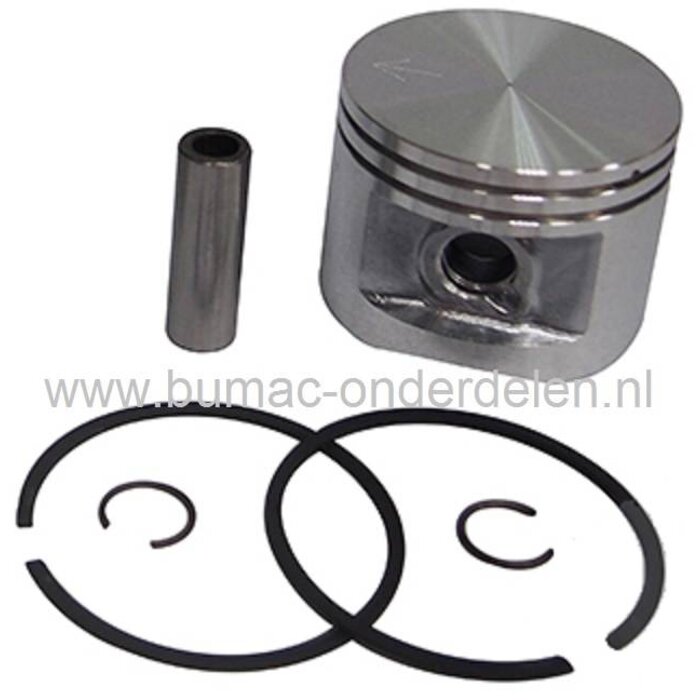 Zuigerset STIHL MS270 en MS280 Kettingzaag - Motorzaag, Zuiger Compleet met Zuigerveren, Pistonpen en Borgringen voor STIHL Kettingzagen - Motorzagen