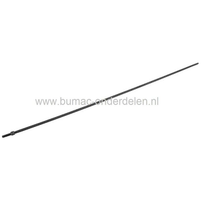 ST225J - MT25J, Aandrijfas Binnen voor Bosmaaier, Trimmer, Strimmer van Stiga, Mountfield, Castelgarden, Alpina, Aandrijf As, Castel Garden