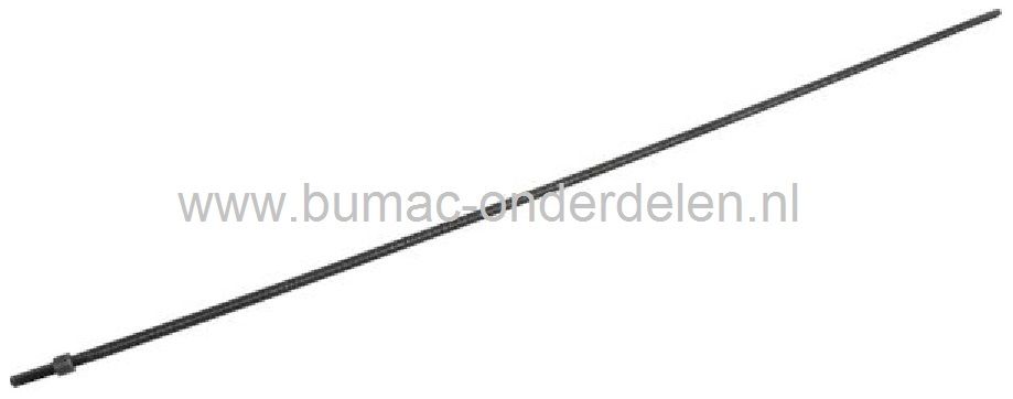 ST225J - MT25J, Aandrijfas Binnen voor Bosmaaier, Trimmer, Strimmer van Stiga, Mountfield, Castelgarden, Alpina, Aandrijf As, Castel Garden