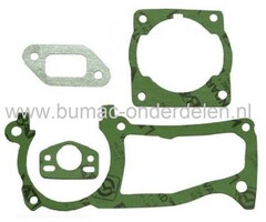 Pakking Set HUSQVARNA 357 en 359, JONSERED CS2156 en CS2159, Dichtingen voor Kettingzaag - Motorzaag van Husqvarna - Jonsered - Partner - McCulloch, Pakkingen, Dichtingen