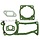 Pakking Set HUSQVARNA 357 en 359, JONSERED CS2156 en CS2159, Dichtingen voor Kettingzaag - Motorzaag van Husqvarna - Jonsered - Partner - McCulloch, Pakkingen, Dichtingen