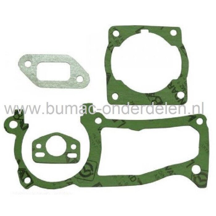 Pakking Set HUSQVARNA 357 en 359, JONSERED CS2156 en CS2159, Dichtingen voor Kettingzaag - Motorzaag van Husqvarna - Jonsered - Partner - McCulloch, Pakkingen, Dichtingen