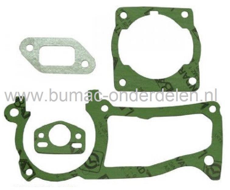 Pakking Set HUSQVARNA 357 en 359, JONSERED CS2156 en CS2159, Dichtingen voor Kettingzaag - Motorzaag van Husqvarna - Jonsered - Partner - McCulloch, Pakkingen, Dichtingen