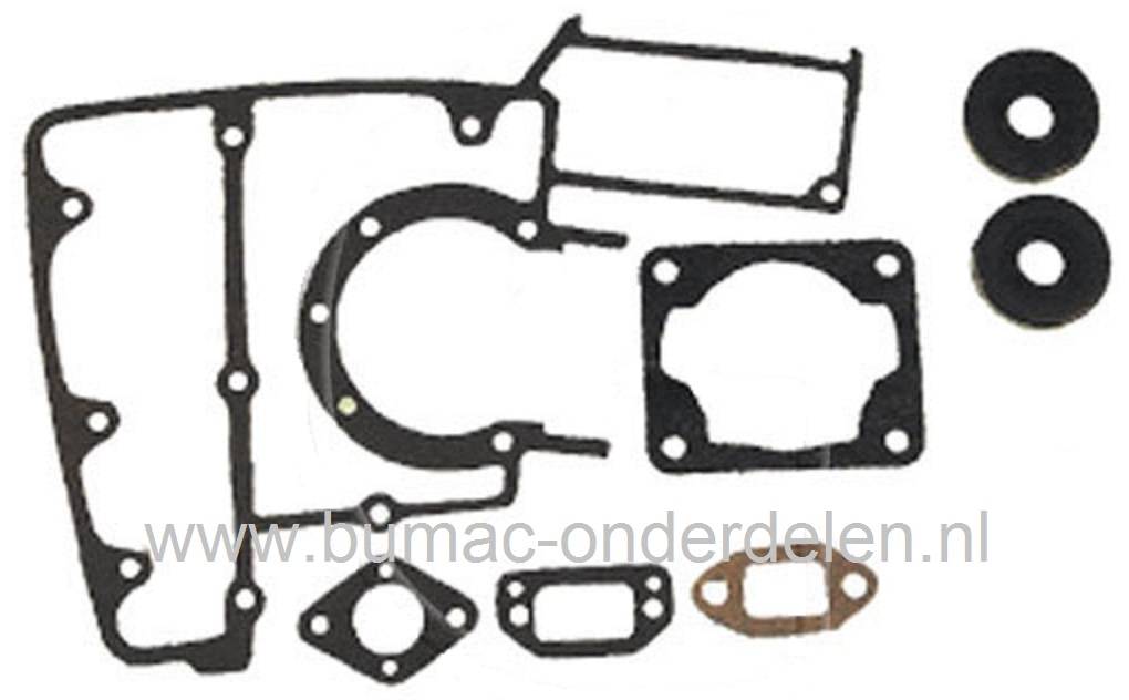 Pakkingset ECHO Kettingzaag CS302S, Diverse Pakkingen, Dichtingen voor Echo en Shindaiwa Kettingzaag - Motorzaag, Dichtingsset, Pakking Set, Dichting Sets