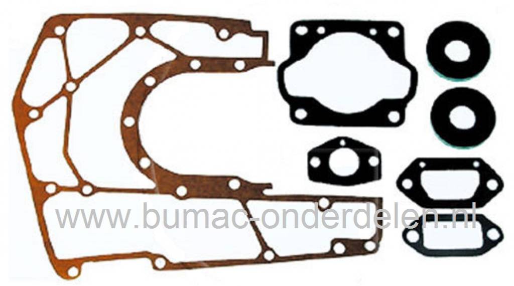 Set Dichtingen voor Echo CS451VL, Diverse Pakkingen voor Kettingzaag - Motorzaag van Echo en Shindaiwa, Pakkingset, Dichtingsset, Dichting Set voor Echo - Shindaiwa Kettingzagen - Motorzagen