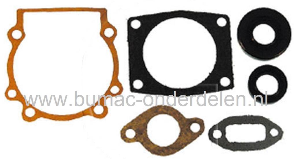 Dichtingsset ECHO Kettingzaag CS550EVL en CS550EVLP, Pakking Set voor Kettingzagen, Motorzagen van Echo en Shindaiwa, Dichtingen, Diverse Pakkingen voor Echo - Shindaiwa 2-Takt Motoren