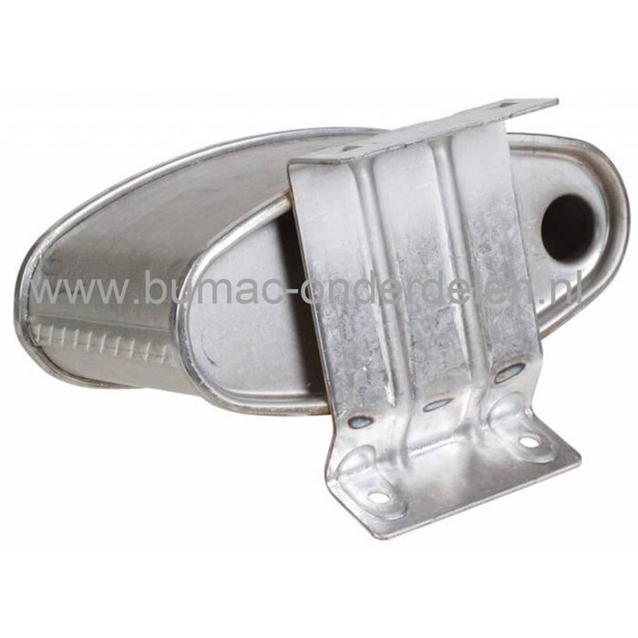 Uitlaat B&S voor Zitmaaiers, Frontmaaiers, Tuintrekkers, Castelgarden XD98 en XD140 - Twin Cut PDC140 - XDC135HD - XDC140 - XDC140HD, Stiga Estate Tornado - Estate Master HST - SC84 - SC8414 - SD98, Mountfield T30M - 1430 - 1430H, Briggs and Stratton