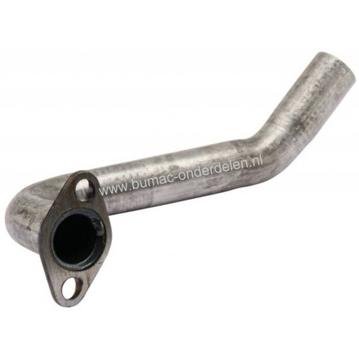 Uitlaatspruitstuk B&S Motoren met 13,5 PK op Zitmaaiers, Frontmaaiers, Tuintrekkers, Castelgarden XD98 en XD140 Series - Twin Cut PDC140 - XDC135HD - XDC140 - XDC140HD, Stiga Estate Tornado - Estate Master HST - SC84 - SC8414 - SD98, Briggs and Stratton o
