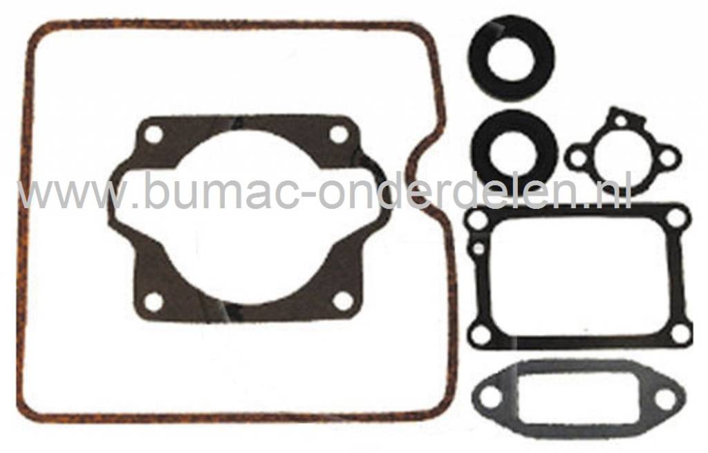 Pakkingset voor ECHO CS802S, Pakkingen - Dichtingen voor Kettingzaag - Motorzaag van Echo en Shindaiwa, Pakking Set, Dichting Sets voor Echo - Shindaiwa Kettingzagen - Motorzagen