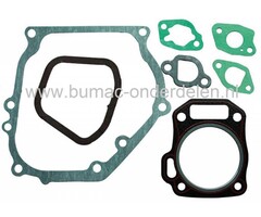 Honda Pakkingset voor GX200 Motoren op Aggregaat - Trilplaat - Tuinfrees - Waterpomp - Generator - Houtversnipperaar - Kantensnijder, Pakking Set, Dichtingsset, Set Pakkingen, Dichtingen voor Honda GX 200