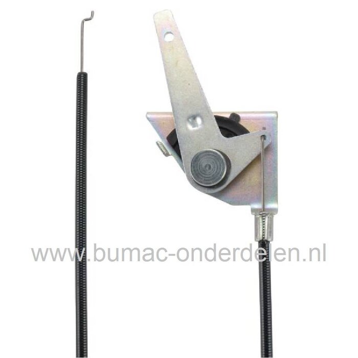 Gaskabel voor Castelgarden XD98 - XD140 - XDL170 - XDL190HD - L185BH Series - Twin Cut PDC140 - XDC135HD - XDC140 - XDC140HD, Stiga SC84 - SC8414 - SD98 - Estate Tornado - Estate Master HST, Mountfield T30M - 1430 - 1430H, Zitmaaiers, Tuintrekkers