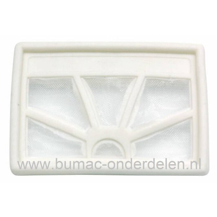 Luchtfilter Dolmar PC6212 - PC6214 - PC6412 - PC7314, Makita DPC6200 - DPC6201 - DPC7300 - DPC7301, Wacker BTS930 - BTS935 - BTS1030 - BTS1035 Doorslijper - Motorslijper - Bandenzaag - Doorslijpmachine